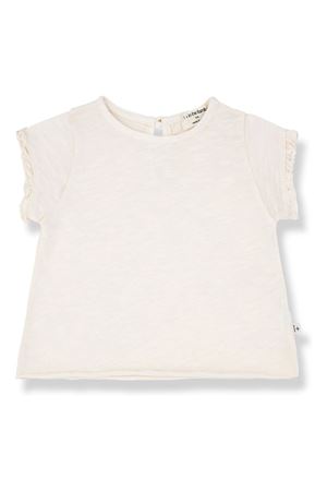 Ecru-colored cotton sweater 1+IN THE FAMILY KIDS | ESPARTAECRU